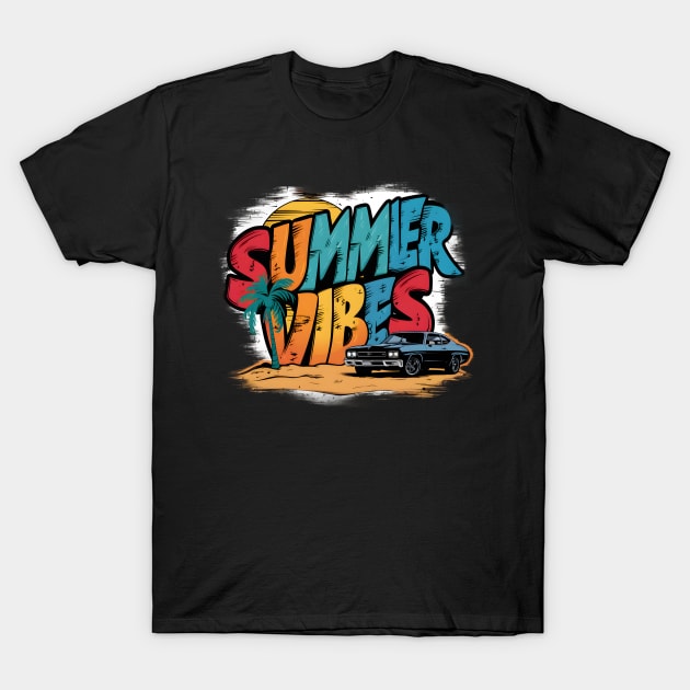 summer vibe T-Shirt by peace and love